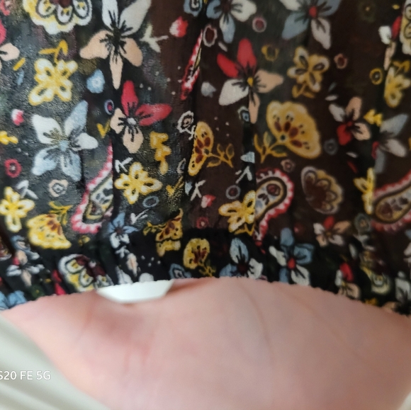 (4X)  Blouse With Elbow Length Sleeve - Picture 4 of 8